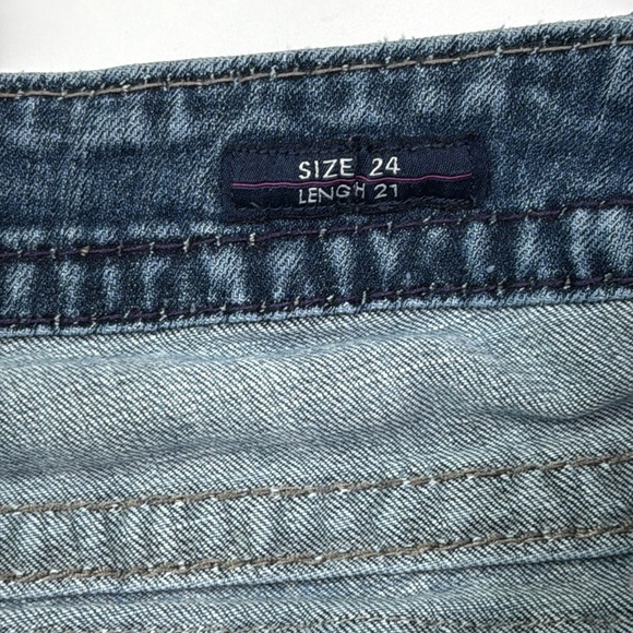 Vigoss The New York Capri Jeans Size 24 Length 21 - Picture 12 of 13